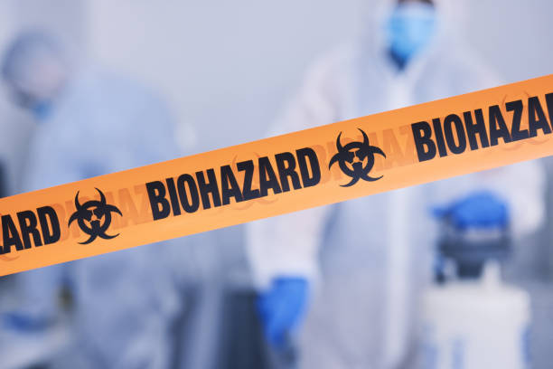 Professional Blood Cleanup technician working in Schwenksville, PA